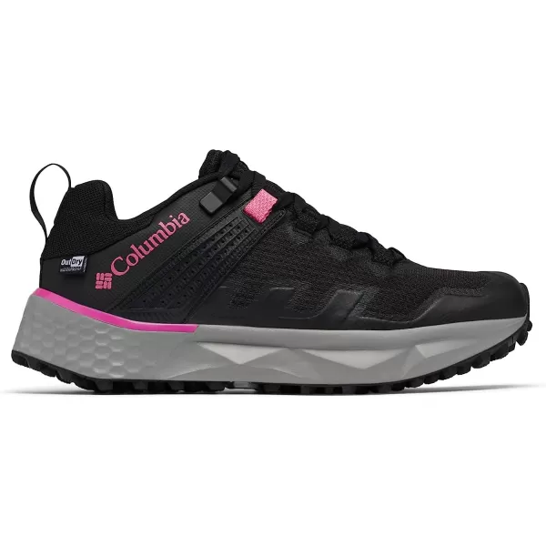 imageColumbia Womens Facet 75 Outdry Hiking ShoeBlackWild Geranium