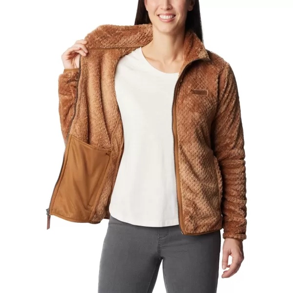 imageColumbia Womens Fire Side Ii Sherpa Full ZipCamel Brown