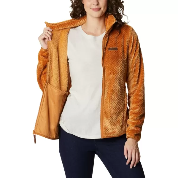imageColumbia Womens Fire Side Ii Sherpa Full ZipCanyon Gold