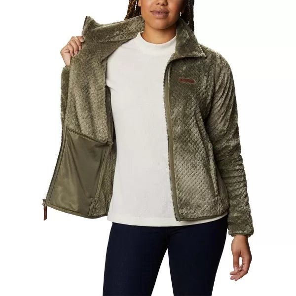 imageColumbia Womens Fire Side Ii Sherpa Full ZipStone Green