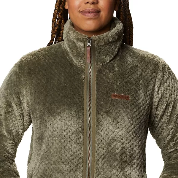 imageColumbia Womens Fire Side Ii Sherpa Full ZipStone Green