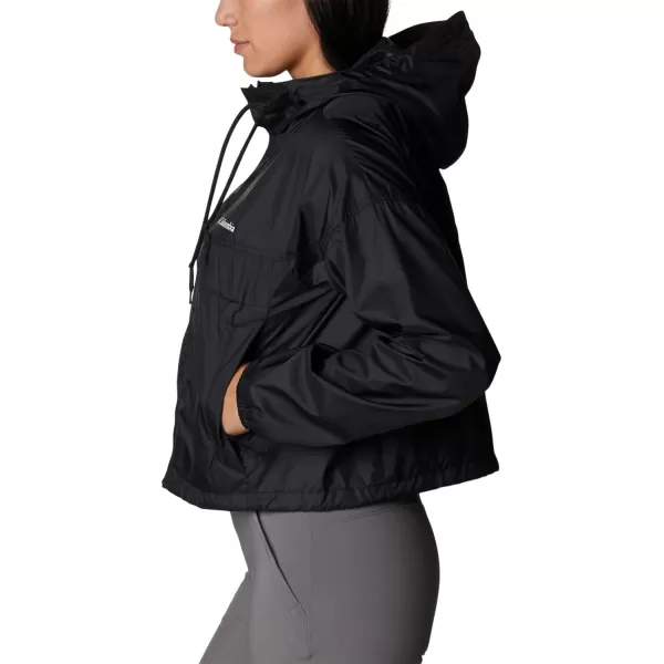 imageColumbia Womens Flash Challenger Cropped WindbreakerBlack