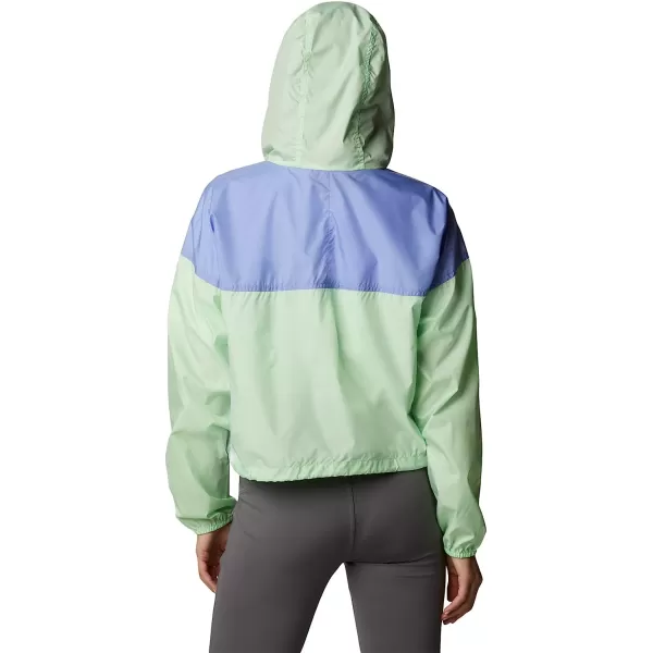 imageColumbia Womens Flash Challenger Cropped WindbreakerKey WestSerenityWhite