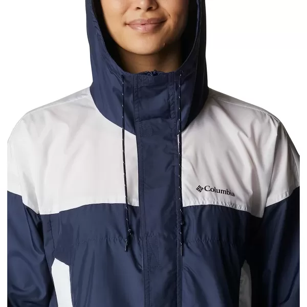 imageColumbia Womens Flash Challenger Cropped WindbreakerNocturnalWhite