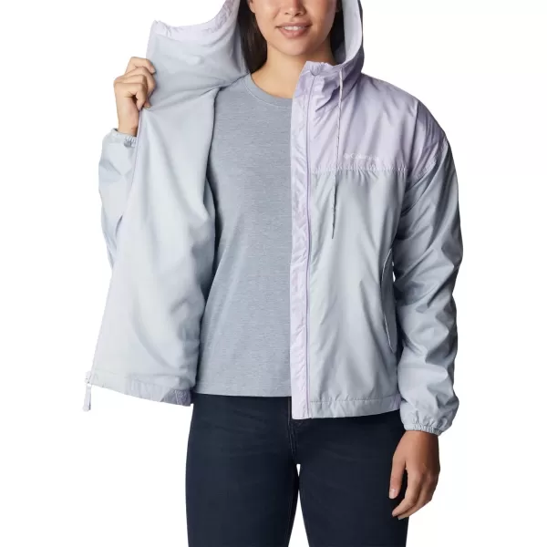 imageColumbia Womens Flash Challenger Lined WindbreakerCirrus GreyPurple Tint