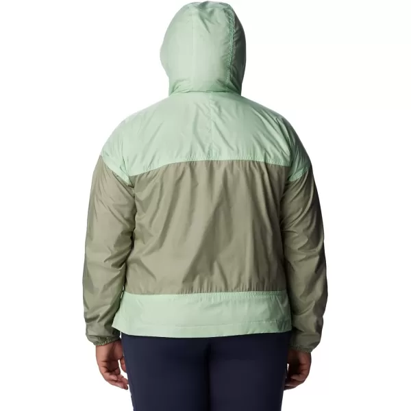 imageColumbia Womens Flash Challenger Lined WindbreakerSafariKey West