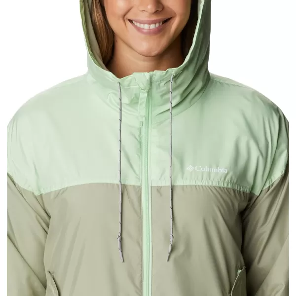 imageColumbia Womens Flash Challenger Lined WindbreakerSafariKey West