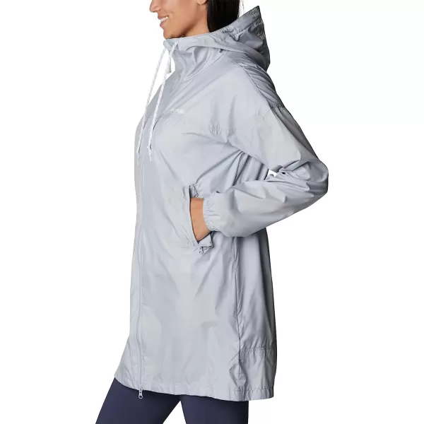 imageColumbia Womens Flash Challenger Long WindbreakerCirrus Grey