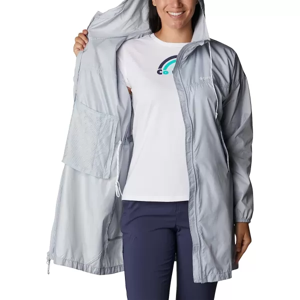 imageColumbia Womens Flash Challenger Long WindbreakerCirrus Grey