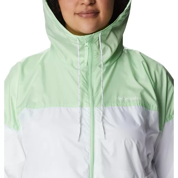 imageColumbia Womens Flash Challenger Long WindbreakerWhiteKey West
