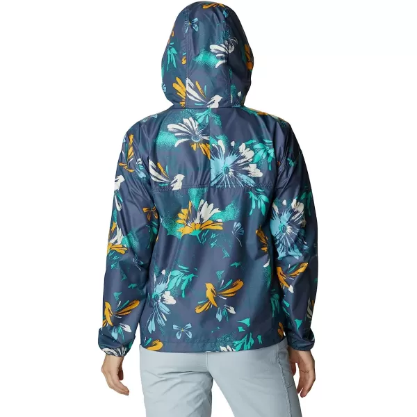 imageColumbia Womens Flash Challenger Novelty WindbreakerNocturnal Daisy Party Multi Print