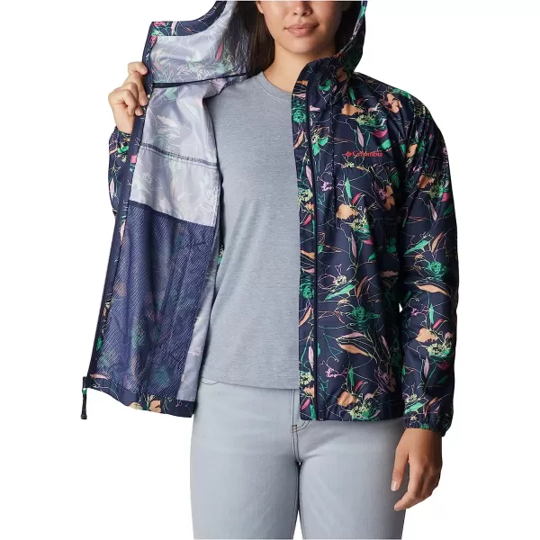 imageColumbia Womens Flash Challenger Novelty WindbreakerNocturnal Poplines Print