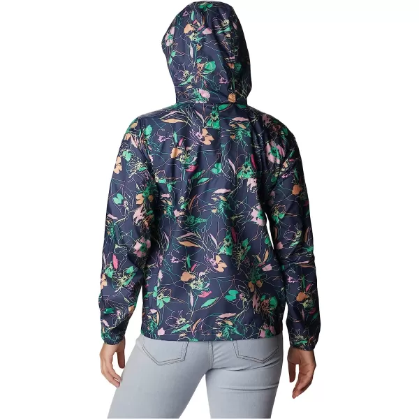 imageColumbia Womens Flash Challenger Novelty WindbreakerNocturnal Poplines Print