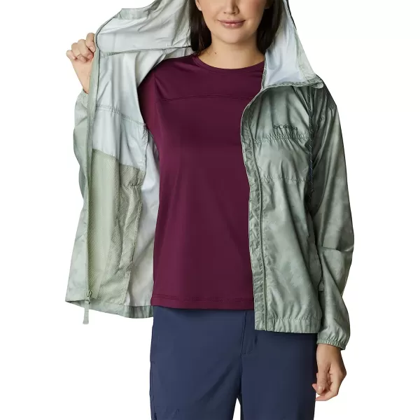 imageColumbia Womens Flash Challenger Novelty WindbreakerSafari Typhoon Blooms Print