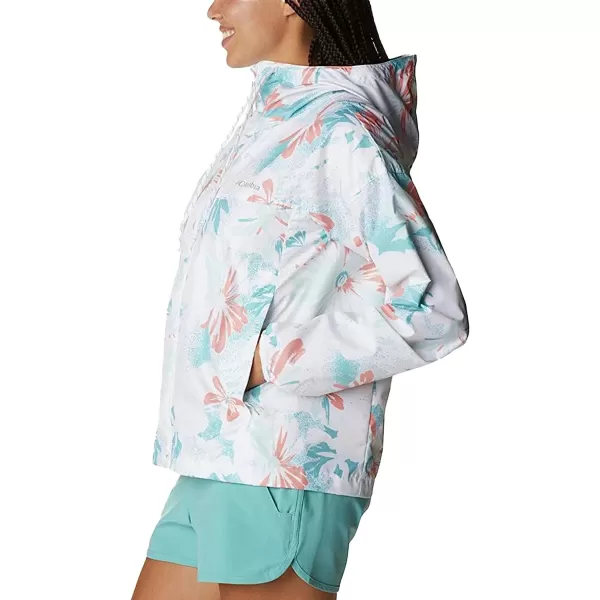 imageColumbia Womens Flash Challenger Novelty WindbreakerWhite Poplines Print