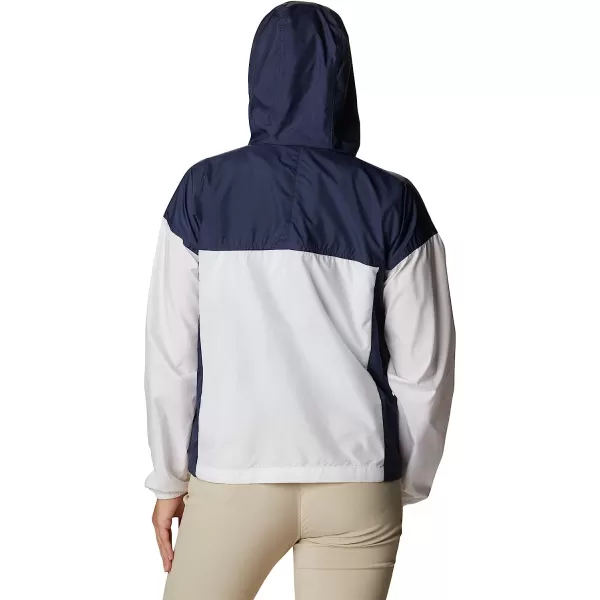imageColumbia Womens Flash Challenger Novelty WindbreakerWhiteNocturnal