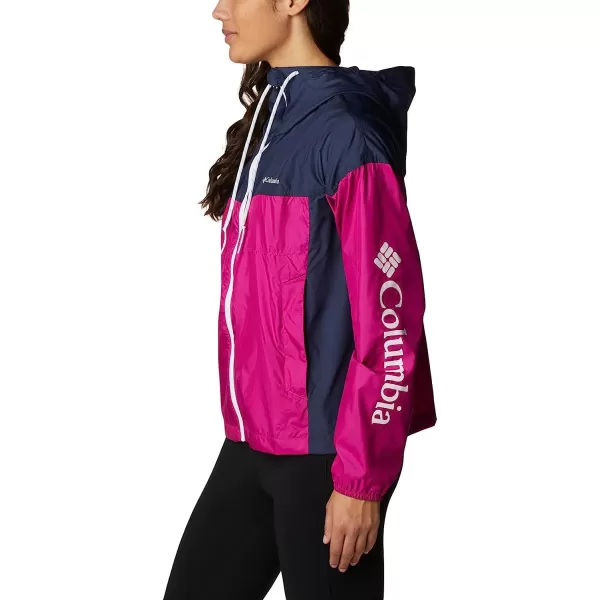 imageColumbia Womens Flash Challenger Novelty WindbreakerWild FuchsiaNocturnal