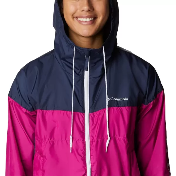 imageColumbia Womens Flash Challenger Novelty WindbreakerWild FuchsiaNocturnal
