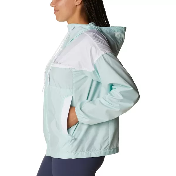 imageColumbia Womens Flash Challenger WindbreakerIcy MornWhite