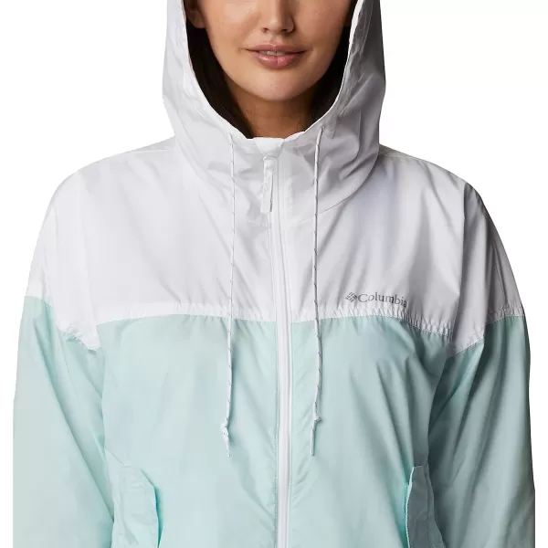 imageColumbia Womens Flash Challenger WindbreakerIcy MornWhite