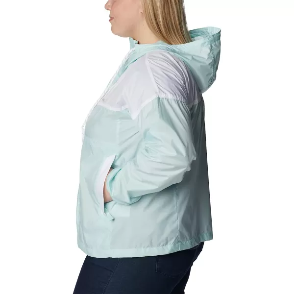 imageColumbia Womens Flash Challenger WindbreakerIcy MornWhite