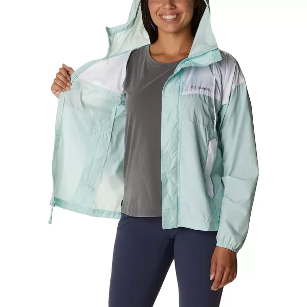 imageColumbia Womens Flash Challenger WindbreakerIcy MornWhite