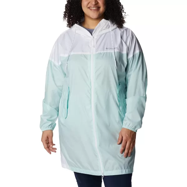 imageColumbia Womens Flash Challenger WindbreakerIcy MornWhite