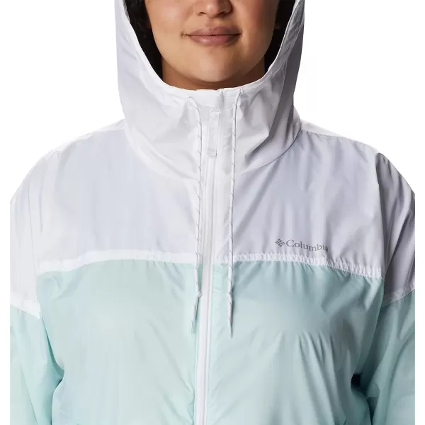 imageColumbia Womens Flash Challenger WindbreakerIcy MornWhite