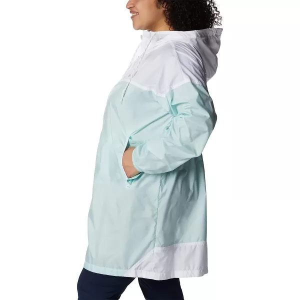 imageColumbia Womens Flash Challenger WindbreakerIcy MornWhite