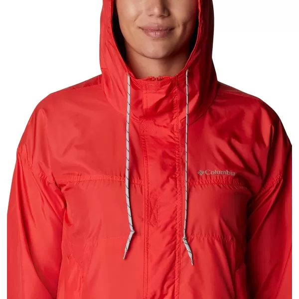 imageColumbia Womens Flash Challenger WindbreakerRed Hibiscus