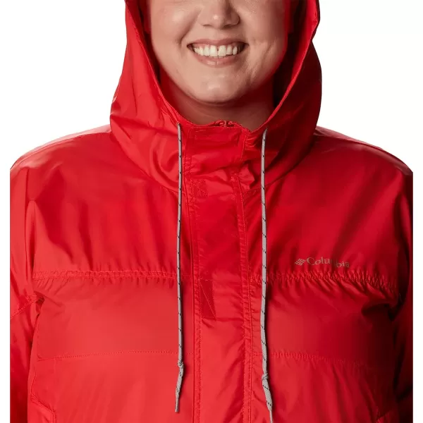 imageColumbia Womens Flash Challenger WindbreakerRed Hibiscus