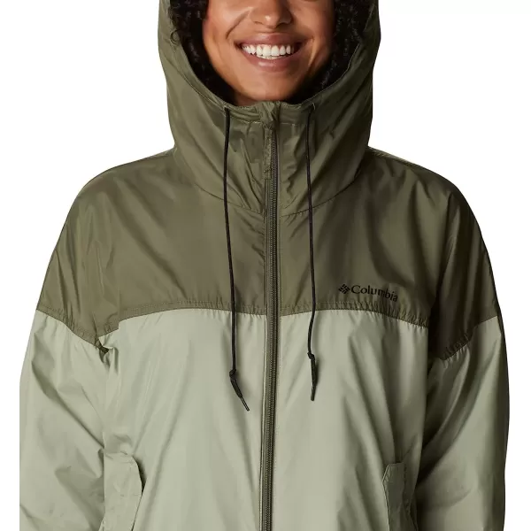 imageColumbia Womens Flash Challenger WindbreakerSafariStone Green