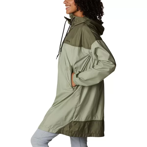 imageColumbia Womens Flash Challenger WindbreakerSafariStone Green