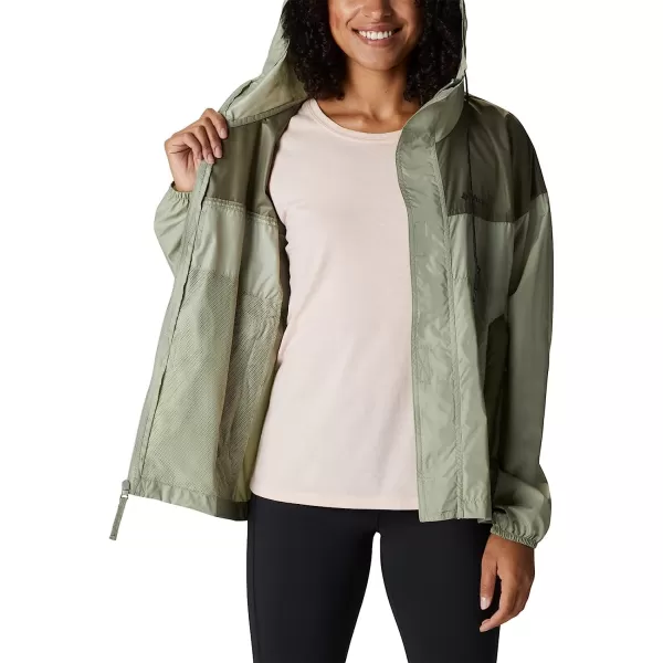 imageColumbia Womens Flash Challenger WindbreakerSafariStone Green