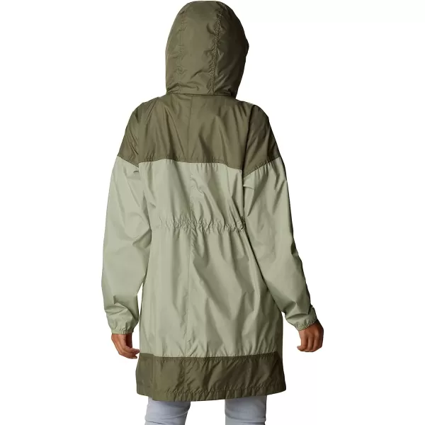 imageColumbia Womens Flash Challenger WindbreakerSafariStone Green