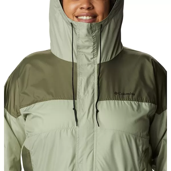 imageColumbia Womens Flash Challenger WindbreakerSafariStone Green
