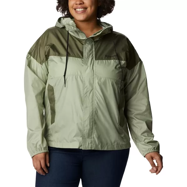 imageColumbia Womens Flash Challenger WindbreakerSafariStone Green