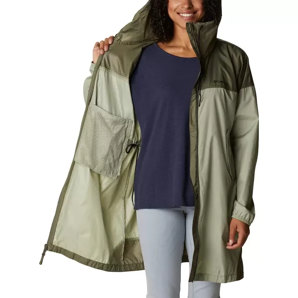 imageColumbia Womens Flash Challenger WindbreakerSafariStone Green