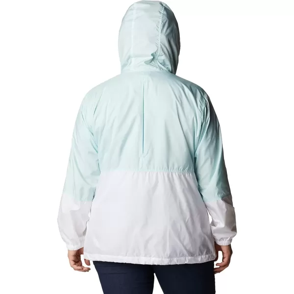 imageColumbia Womens Flash Forward WindbreakerPlus Icy MornWhite