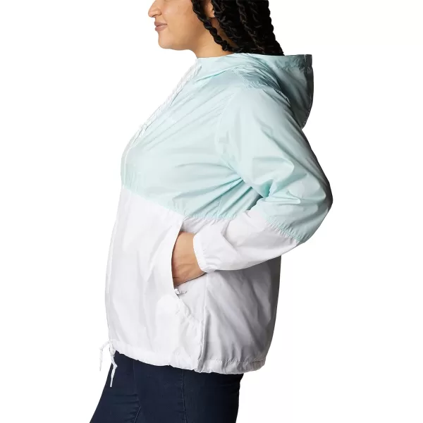 imageColumbia Womens Flash Forward WindbreakerPlus Icy MornWhite