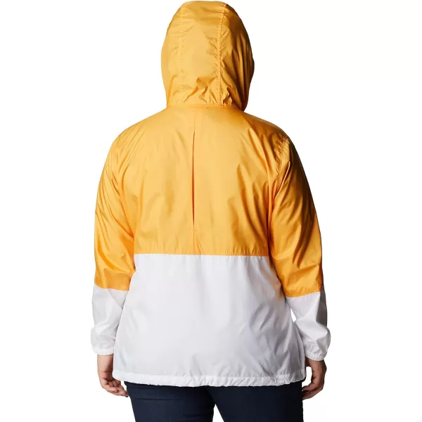 imageColumbia Womens Flash Forward WindbreakerPlus MangoWhite