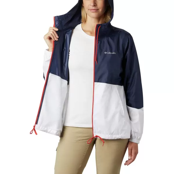imageColumbia Womens Flash Forward WindbreakerPlus NocturnalWhite