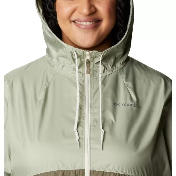 imageColumbia Womens Flash Forward WindbreakerPlus SafariStone Green