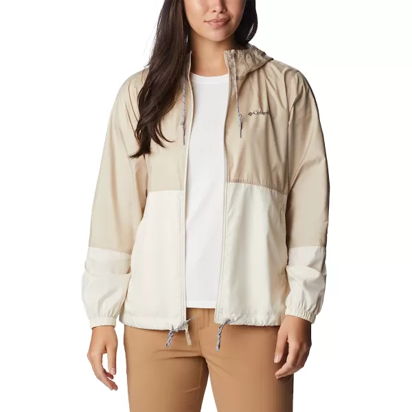 imageColumbia Womens Flash Forward WindbreakerRegular Ancient FossilChalk