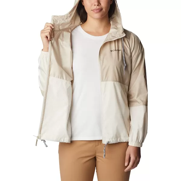 imageColumbia Womens Flash Forward WindbreakerRegular Ancient FossilChalk