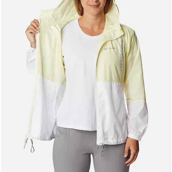 imageColumbia Womens Flash Forward WindbreakerRegular EndiveWhite