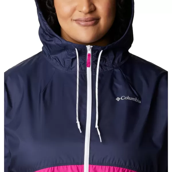 imageColumbia Womens Flash Forward WindbreakerRegular NocturnalWild Fuchsia