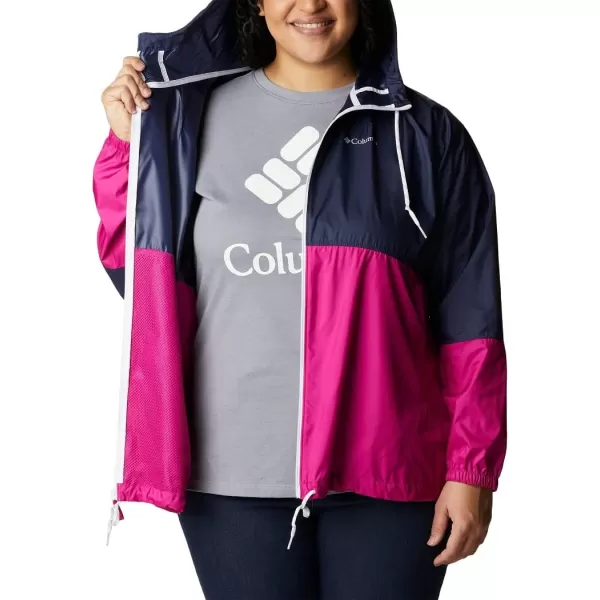 imageColumbia Womens Flash Forward WindbreakerRegular NocturnalWild Fuchsia