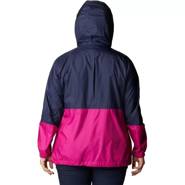 imageColumbia Womens Flash Forward WindbreakerRegular NocturnalWild Fuchsia