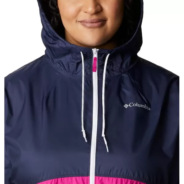 imageColumbia Womens Flash Forward WindbreakerRegular NocturnalWild Fuchsia